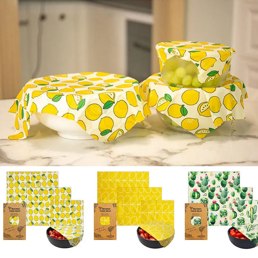 🌱 Naturligt Madindpakningspapir i Beeswax – Genanvendeligt & Smukt